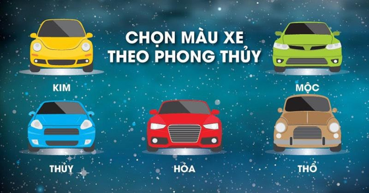 Chọn xe hợp mệnh giúp thu hút vượng khí cho chủ xe
