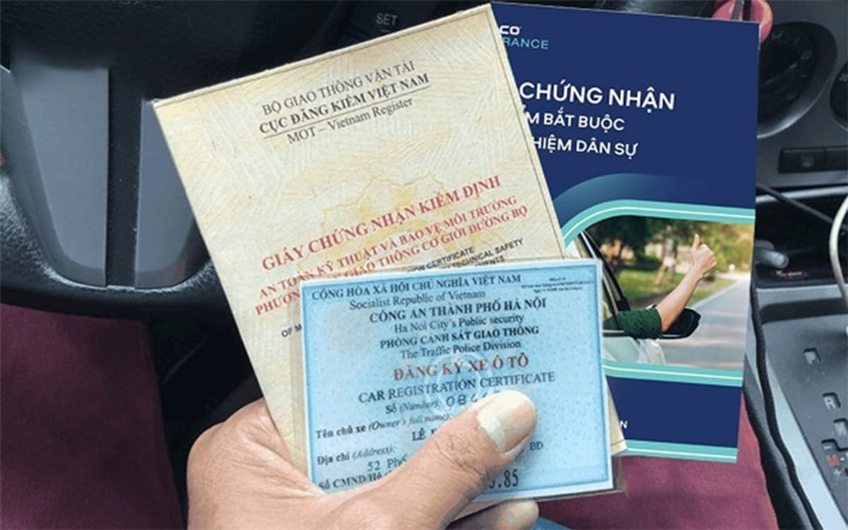 Xe đăng kiểm lần đầu có thời hạn lên tới 36 tháng